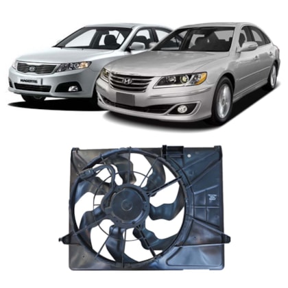 GMV VENTOINHA DEFLETOR HYUNDAI AZERA 3.3 V6 24V 2007 A 2011 / KIA MAGENTIS 2.7 24V 2007 > - HCC/DOOWON