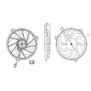 GMV VENTOINHA DEFLETOR PEUGEOT 206 / 207 1.0 / 1.4 / 1.6 16V 2002 A 2008 HOGGAR COM AR - M. MARELLI