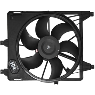 GMV VENTOINHA DEFLETOR RENAULT CLIO 1996 A 2012 / LOGAN / SANDERO / SYMBOL 1.0 / 1.6 2007 > MANUAL / COM RESISTENCIA  - PROCOOLER