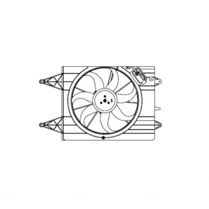 GMV VENTOINHA DEFLETOR VW VOLKSWAGEN CROSSFOX / FOX / GOL / POLO / SAVEIRO / SPACECROSS / SPACEFOX / VOYAGE / SEAT IBIZA - M. MARELLI