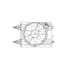 GMV VENTOINHA DEFLETOR VW VOLKSWAGEN CROSSFOX / FOX / GOL / POLO / SAVEIRO / SPACECROSS / SPACEFOX / VOYAGE / SEAT IBIZA - M. MARELLI