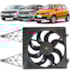 GMV VENTOINHA E DEFLETOR VW VOLKSWAGEN FOX / CROSSFOX 1.0/1.6 / NOVO POLO 1.6/1.8/2.0 COM AR 2006 A 2012 3 PLUGS - PROCOOLER