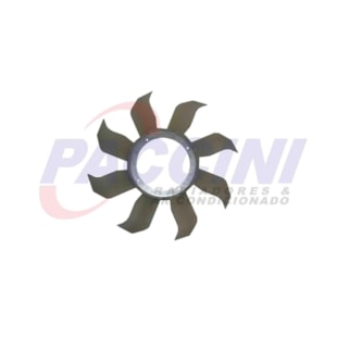 HELICE REFRIGERACAO NISSAN FRONTIER 2.5L SEL 16V 2007 A 2012 8PAS - MODEFER