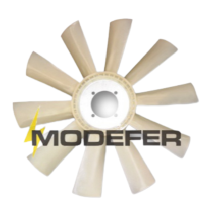 HELICE VENTILADOR FORD CARGO LEVE MWM F-12000 / F14000 HD / B-1618 / B-1621 MWM / 1991 A 2002 / 10 PAS - MODEFER