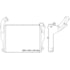 INTERCOOLER MERCEDES BENZ ACCELO 915C 2004 A 2011 - ACCELLO 715C / 815 / 915C / 1016 2012 > EURO 5 - M. MARELLI