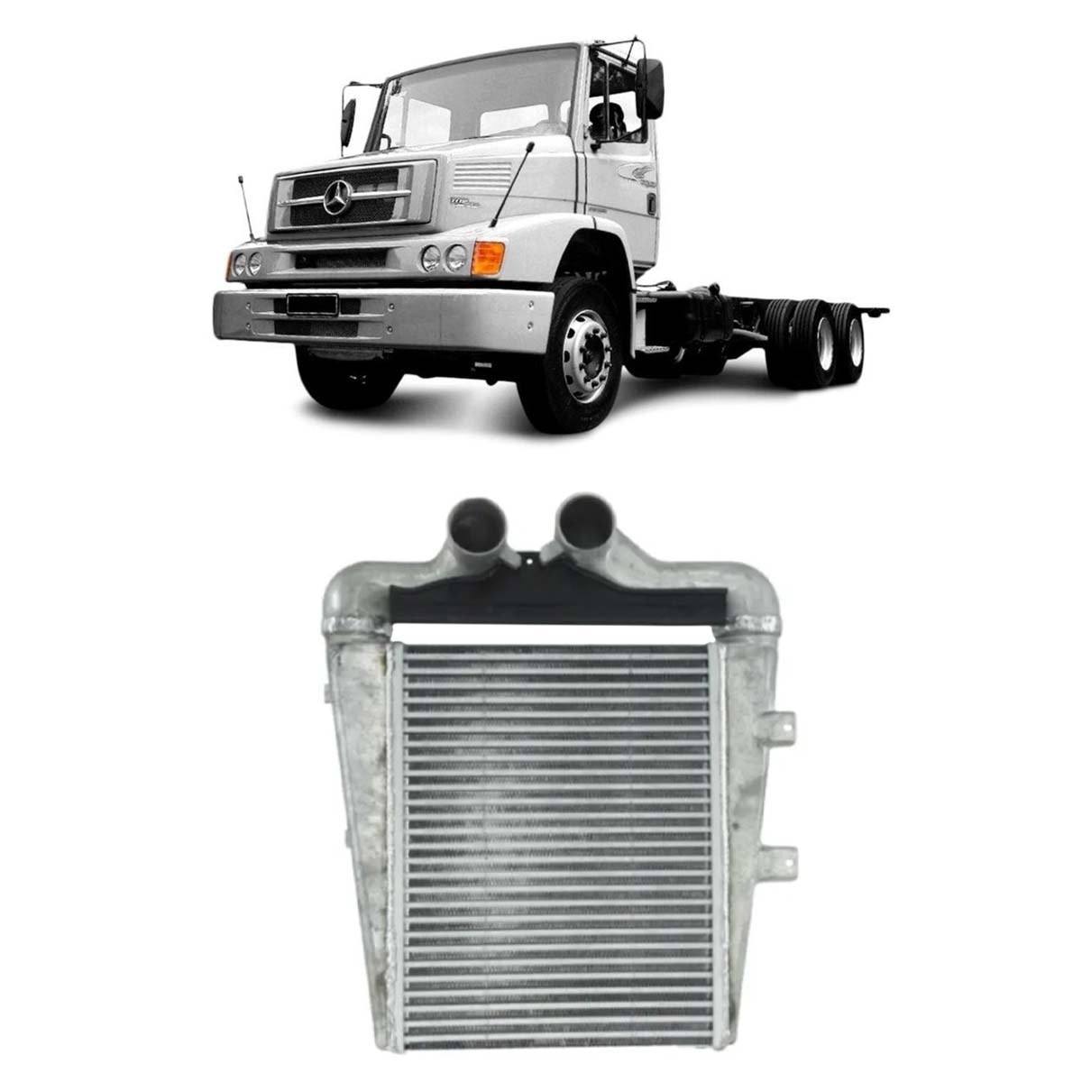 Intercooler Intercooler Mercedes Benz L1214 / L1218 / L1418 /