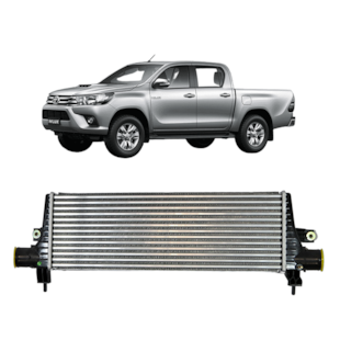 INTERCOOLER TOYOTA HILUX 2.8 16V TURBO DIESEL 4X4 2016 > - PROCOOLER INTERCOOLER TOYOTA HILUX 2.8 16V TURBO DIESEL 4X4 2016 > - PROCOOLER