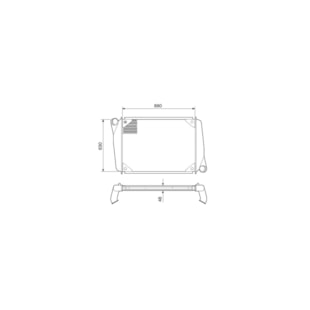 INTERCOOLER VOLVO NL10 / NL12 1989 A 2000 - VISCONDE