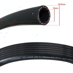 MANGUEIRA AR CONDICIONADO #12 5/8" /R134A UNIVERSAL (PAREDE REDUZIDA) - PROCOOLER MANGUEIRA AR CONDICIONADO #12 5/8" /R134A UNIVERSAL (PAREDE REDUZIDA) - PROCOOLER