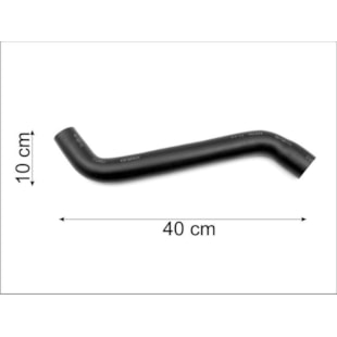 MANGUEIRA INFERIOR RADIADOR CELTA LIFE / SPIRIT / SUPER / SUPER ENERGY 1.0/1.4 8V 2001 A 2006 - CAUPLAS