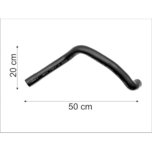 MANGUEIRA INFERIOR RADIADOR FIAT TEMPRA 16V 2.0 1994 A 1999 - CAUPLAS