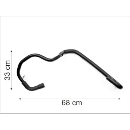 MANGUEIRA INFERIOR RADIADOR FORD KA 1.0 / 1.6 8V ZETEC ROCAM 2000 A 2008 - CAUPLAS
