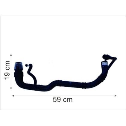 MANGUEIRA RADIADOR PEUGEOT 306 1.8/2.0 / PARTNER 1.8 / XSARA 1.8 16V 1992 A 1995 - CAUPLAS