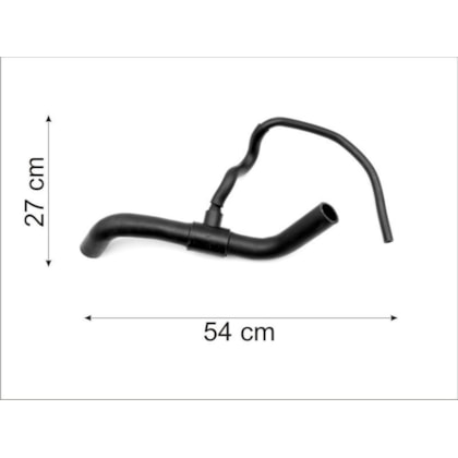 MANGUEIRA RADIADOR RENAULT CLIO 2000 / KANGOO 1998 / 1.2 / SUPERIOR - CAUPLAS