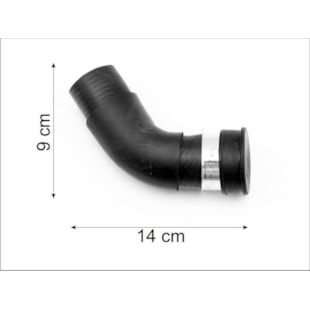 MANGUEIRA SUPERIOR RADIADOR PEUGEOT 306 1.8 1993 A 2000 / XSARA 1.8 16V 1995 A 2002 - CAUPLAS