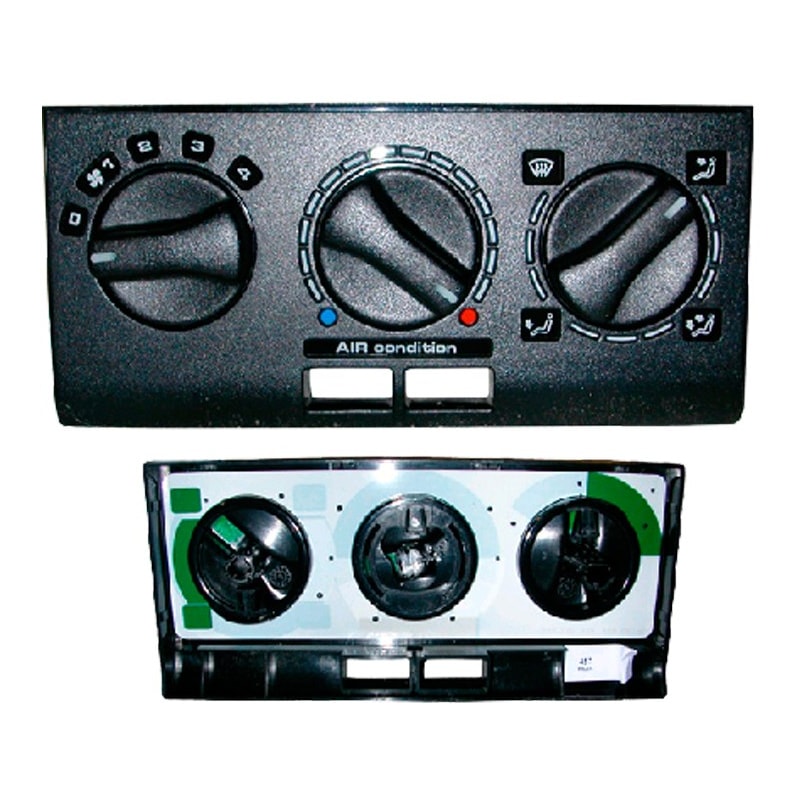 MASCARA PAINEL CONTROLE AR CONDICIONADO GOL G2 FASE I DENSO Paccini