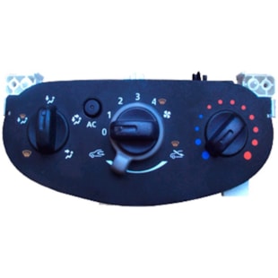 PAINEL CONTROLE AR CONDICIONADO RENAULT LOGAN / SANDERO 1.0 / 1.6 8V / 1.6 16V 2008 EM DIANTE  - BEHR HELLA PAINEL CONTROLE AR CONDICIONADO RENAULT LOGAN / SANDERO 1.0 / 1.6 8V / 1.6 16V 2008 EM DIANTE  - BEHR HELLA