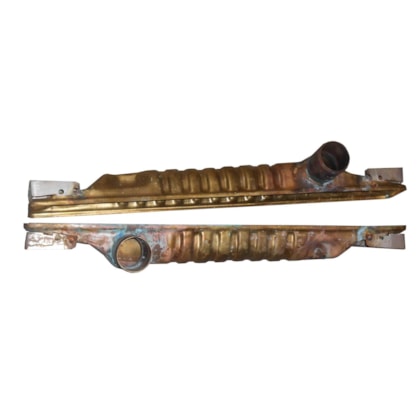 PAR DE CAIXAS RADIADOR VOLVO 210 / 240 - NOBRE