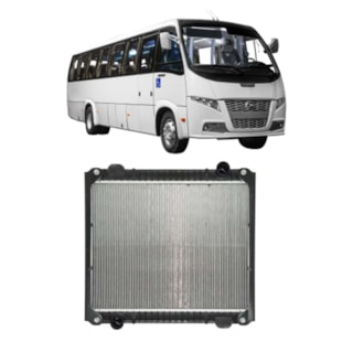 RADIADOR AGRALE VOLARE W9 2006 A 2013  - VISCONDE