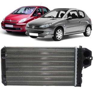 RADIADOR AQUECIMENTO CITROEN PICASSO 1999 > / PEUGEOT 206 1998 > - PROCOOLER RADIADOR AQUECIMENTO CITROEN PICASSO 1999 > / PEUGEOT 206 1998 > - PROCOOLER