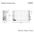 RADIADOR AQUECIMENTO FIAT FIORINO 1985 A 1998 / UNO 1985 A 2010/ 1.0/1.5/1.6 /PREMIO 1.5/1.6 1985 A 1995  - DENSO RADIADOR AQUECIMENTO FIAT FIORINO 1985 A 1998 / UNO 1985 A 2010/ 1.0/1.5/1.6 /PREMIO 1.5/1.6 1985 A 1995  - DENSO