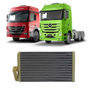 RADIADOR AQUECIMENTO MERCEDES BENZ ATEGO / ACTROS 2546 / 2646 2010 EM DIANTE  - MAHLE RADIADOR AQUECIMENTO MERCEDES BENZ ATEGO / ACTROS 2546 / 2646 2010 EM DIANTE  - MAHLE