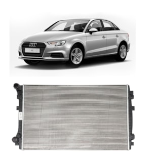 RADIADOR AUDI A3 1.8/2.0 2013> / TT 2.0 2014 > / VW VOLKSWAGEN GOLF 1.4 2014 > / POLO / VIRTUS 1.0 2018>  - VALEO