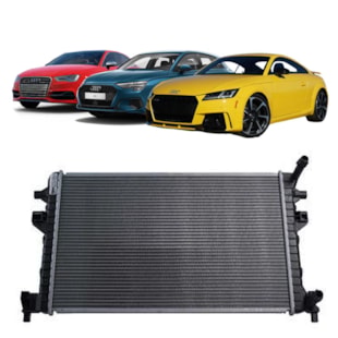 RADIADOR AUXILIAR AUDI A3 1.8/2.0 2013 A 2019 / TT 2.0 2014 A 2019/ VW VOLKSWAGEM GOLF 1.4 2014 A 2019/ POLO /VIRTUS 1.0 - VALEO