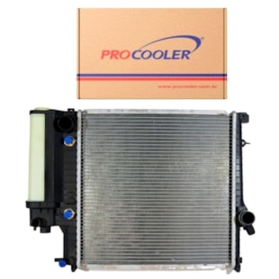 RADIADOR BMW 3 E36 2.5 L6 316 / 318 / 320 / 325 1987 A 1994 COM RESERVATORIO COM AR / AUTOMATICO - PROCOOLER RADIADOR BMW 3 E36 2.5 L6 316 / 318 / 320 / 325 1987 A 1994 COM RESERVATORIO COM AR / AUTOMATICO - PROCOOLER