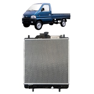 RADIADOR CHANA CARGO / FAMILY / UTILITY 1.0 8V COM / SEM AR / MANUAL - PROCOOLER