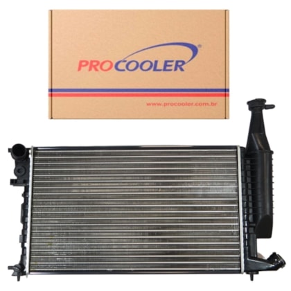 RADIADOR CITROEN BERLINGO / PEUGEOT PARTNER / 1.8 16V / 2001 A 2007 COM / SEM AR / MANUAL (ENGATE RAPIDO) - PROCOOLER