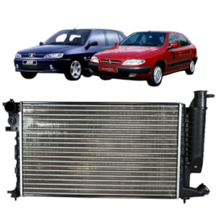 RADIADOR CITROEN XSARA 1999 A 2001 / PEUGEOT 306 1999 A 2000 / 1.8 / COM AR  - PROCOOLER