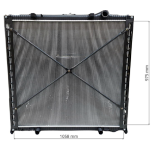 RADIADOR DAF XF106 FTS 480 530 MOTOR EURO 6 2021 > - PROCOOLER