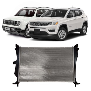 RADIADOR DODGE RAM RAMPAGE LARAMIE / REBEL 2.0 16V 2024 > / FIAT TORO / JEEP RENEGADE / COMPASS 2.0 16V TD 2015 > - ORIGINAL