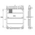 RADIADOR F12000 / F14000 SAPAO 1996 EM DIANTE - M. MARELLI RADIADOR F12000 / F14000 SAPAO 1996 EM DIANTE - M. MARELLI