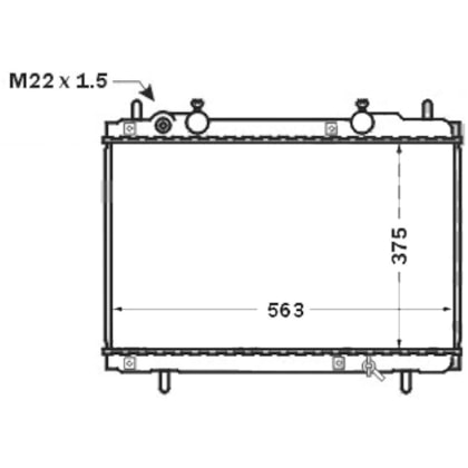 RADIADOR FIAT BRAVA 1.6 / 1.8 16V 2000 A 2003 / MAREA 1.8 16V / 2.0 20V 1999 A 2007 COM AR / MANUAL  - BEHR HELLA RADIADOR FIAT BRAVA 1.6 / 1.8 16V 2000 A 2003 / MAREA 1.8 16V / 2.0 20V 1999 A 2007 COM AR / MANUAL  - BEHR HELLA
