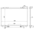 RADIADOR FIAT DUCATO / PEUGEOT BOXER 1000 MM - IMPORTADO