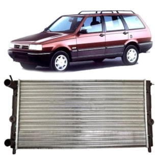 RADIADOR FIAT FIORINO / UNO 1.0 / 1.5 / 1.6 8V 1990 A 2003 COM / SEM AR - VALEO RADIADOR FIAT FIORINO / UNO 1.0 / 1.5 / 1.6 8V 1990 A 2003 COM / SEM AR - VALEO