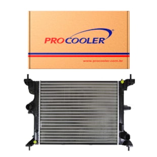 RADIADOR FIAT NOVO UNO DRIVE 1.0/1.3 2017 > / MOBI 1.0 2017 > 3 CILINDROS - PROCOOLER