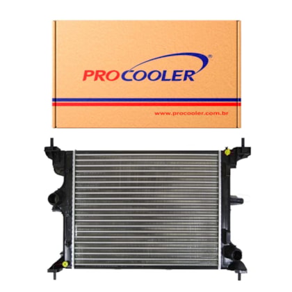 RADIADOR FIAT NOVO UNO DRIVE 1.0/1.3 2017 > / MOBI 1.0 2017 > 3 CILINDROS - PROCOOLER