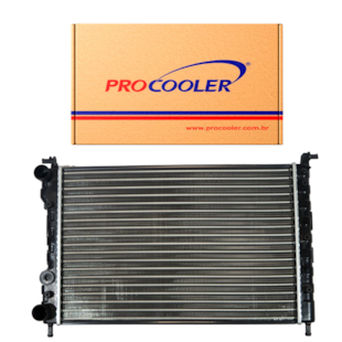 RADIADOR FIAT PALIO / SIENA / STRADA  1.0 / 1.3 / 1.5 / 1.6 8V / 16V MPFI 1996 A 2000 / COM / SEM AR / MANUAL  - PROCOOLER RADIADOR FIAT PALIO / SIENA / STRADA  1.0 / 1.3 / 1.5 / 1.6 8V / 16V MPFI 1996 A 2000 / COM / SEM AR / MANUAL  - PROCOOLER