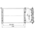 RADIADOR FIAT PALIO / SIENA / STRADA  1.0 / 1.3 / 1.5 / 1.6 8V / 16V MPFI 1996 A 2000 / COM / SEM AR / MANUAL  - VALEO RADIADOR FIAT PALIO / SIENA / STRADA  1.0 / 1.3 / 1.5 / 1.6 8V / 16V MPFI 1996 A 2000 / COM / SEM AR / MANUAL  - VALEO