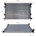 RADIADOR FORD COURIER 1.6 1999 A 2007/ FIESTA 1.0 2001 A 2006 / KA 1.0 2008 A 2015 / 1.6 2007 A 2012 COM /SEM AR MANUAL  - DELPHI