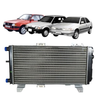 RADIADOR FORD ESCORT / VERONA 1.6 / 1.8 1989 A 1992 / VW VOLKSWAGEN APOLLO 1.6 / 1.8 1989 A 1992 COM / SEM AR / MANUAL - PROCOOLER