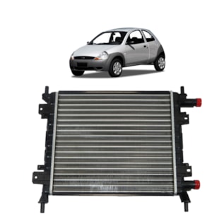 RADIADOR FORD KA ROCAM 1.0 / 1.6 1999 A 2007 SEM AR - PROCOOLER RADIADOR FORD KA ROCAM 1.0 / 1.6 1999 A 2007 SEM AR - PROCOOLER