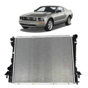 RADIADOR FORD MUSTANG 4.0 V6 12V / 4.6 V8 24V AUTOMATICO / MAN 2004 A 2009 - PROCOOLER RADIADOR FORD MUSTANG 4.0 V6 12V / 4.6 V8 24V AUTOMATICO / MAN 2004 A 2009 - PROCOOLER
