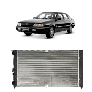 RADIADOR FORD ROYALE / VERSAILLES / VW VOLKSWAGEN SANTANA / QUANTUM 1.8 / 2.0 1995 A 1996 / SEM AR - VALEO