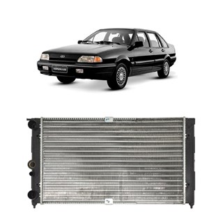 RADIADOR FORD ROYALE / VERSAILLES VW VOLKSWAGEN SANTANA / QUANTUM 1.8 / 2.0 1995 A 1996 SEM AR - VALEO