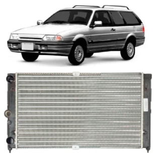 RADIADOR FORD ROYALE / VERSALLES / VW VOLKSWAGEN SANTANA / QUANTUM 1.8 / 2.0 1991 A 1994  SEM AR / MANUAL / AUTOMATICO  - VALEO