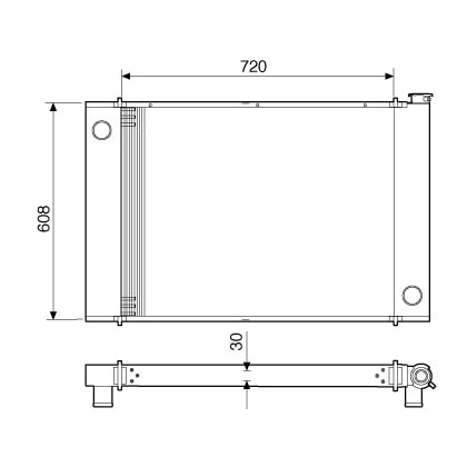 RADIADOR GM CHEVROLET AC 1960 EM DIANTE90 1985 A 1990 AC 1100>22000 >90 - VISCONDE RADIADOR GM CHEVROLET AC 1960 EM DIANTE90 1985 A 1990 AC 1100>22000 >90 - VISCONDE